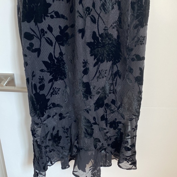 Evernew velvet burnout wrap dress - Picture 5 of 6